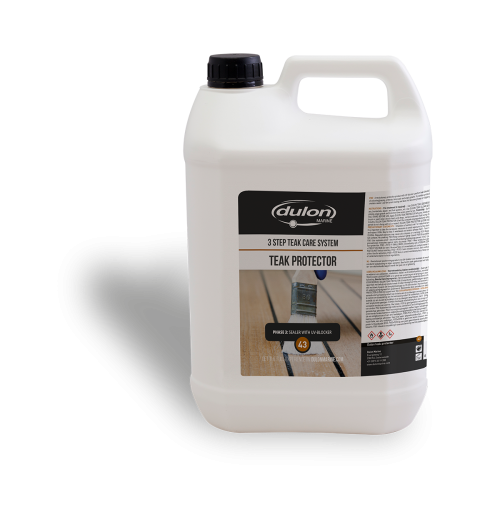 DULON TEAK PROTECTOR 43 - 5L – IMPREGNATOR & UV-BLOCKER- 6-43050 - Dulon marine